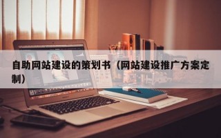 自助网站建设的策划书（网站建设推广方案定制）