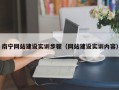南宁网站建设实训步骤（网站建设实训内容）