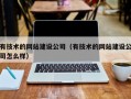 有技术的网站建设公司（有技术的网站建设公司怎么样）