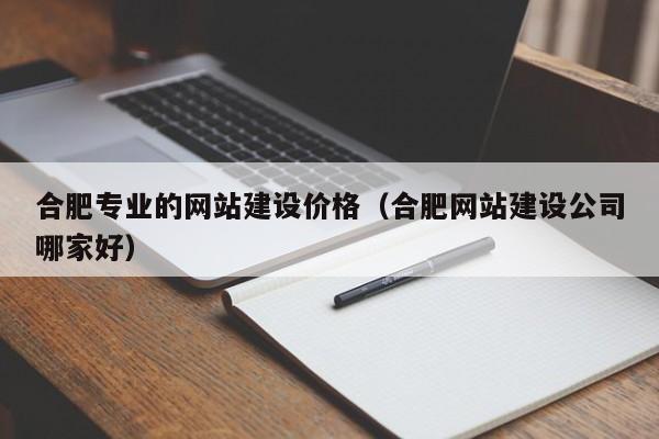 合肥专业的网站建设价格(合肥网站建设公司哪家好)